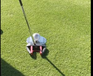 Compact Putting Mirror on Green