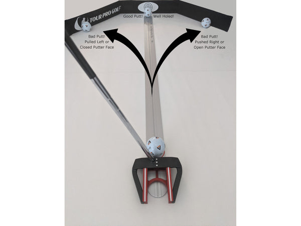 PUTTING RAIL Game Changing Training Aid Guaranteed to Improve your Putting Rapidly. Aluminium Straight Putter Ruler Improve Alignment, Start Line & Putting Stroke Indoor or Outdoor. A Great Golf Gift.