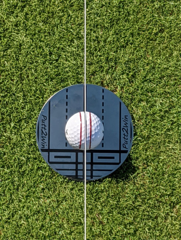 Putt2Win Putting String Mirror with Ball Alignment